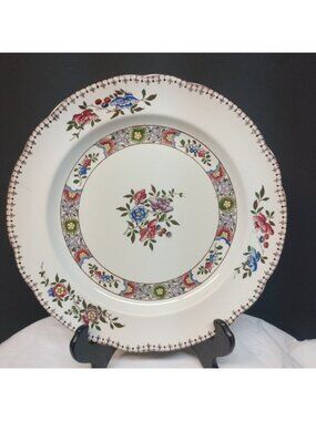 Vintage Spode 10-3/8" Dinner Plate " Spode's Nigel" # 2/5793